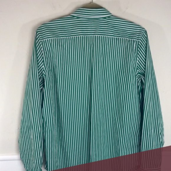 Polo Ralph Lauren Ellen Crest Logo Stripe Women's Shirt - Picture 3 of 3